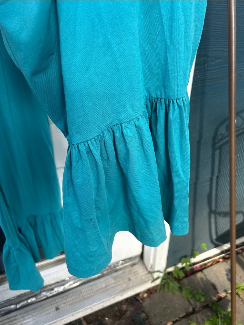 Matilda Jane Teal Ruffled Pants - Picture 4 of 5